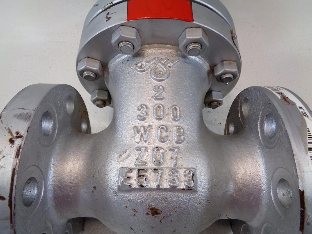 DSI 2" 300# WCB Gate Valve, Fig# 23 AUF